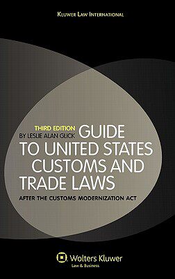 【预售】Guide to the United States Customs and Trade Law: