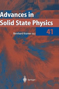 【预售】Advances in Solid State Physics 41
