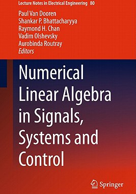 【预售】Numerical Linear Algebra in Signals, Systems and