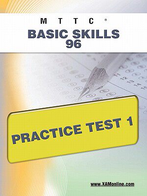 【预售】Mttc Basic Skills 96 Practice Test 1