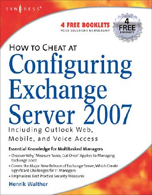 【预售】How to Cheat at Configuring Exchange Server 2007: