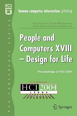 【预售】People and Computers XVIII - Design for Life: