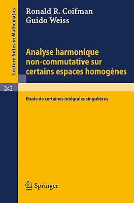 【预售】Analyse Harmonique Non-Commutative Sur Certains