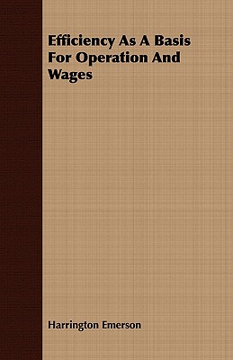 【预售】Efficiency as a Basis for Operation and Wages