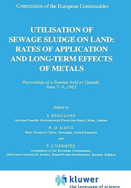 【预售】Utilization of Sewage Sludge on Land: Rates of