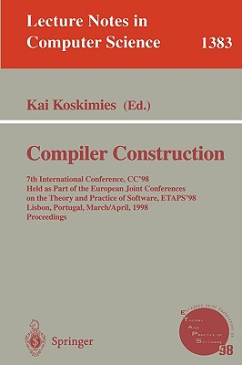 【预售】Compiler Construction: 7th International Conference