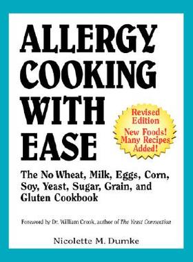 【预售】Allergy Cooking with Ease: The No Wheat, Milk, Eggs