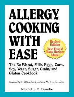 【预售】Allergy Cooking with Ease: The No Wheat, Milk, Eggs