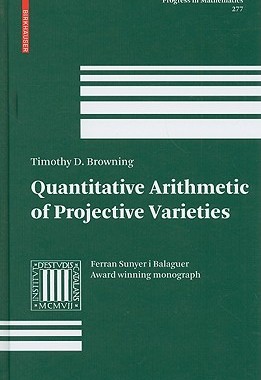 【预售】Quantitative Arithmetic of Projective Varieties
