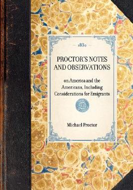 【预售】Proctor's Notes and Observations: Including