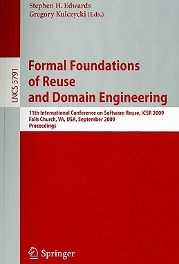【预售】Formal Foundations of Reuse and Domain Engineering: