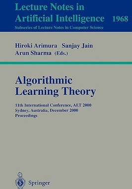 【预售】Algorithmic Learning Theory: 11th International