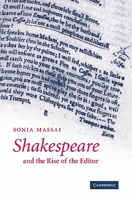 【预售】Shakespeare and the Rise of the Editor