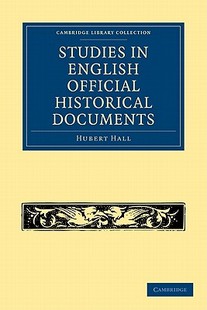 Studies English Official Documents Historical 预售