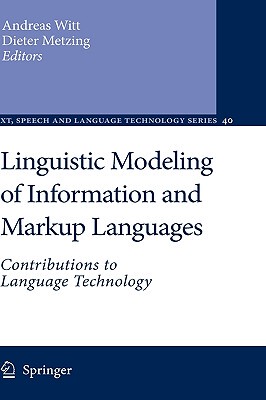 【预售】Linguistic Modeling of Information and Markup