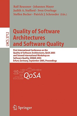 【预售】Quality of Software Architectures and Software