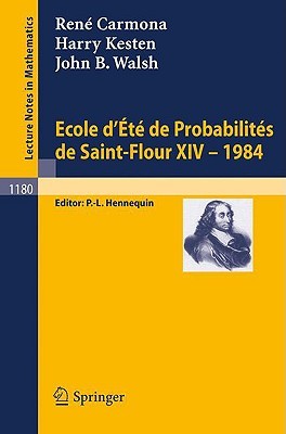 【预售】Ecole D'Ete de Probabilites de Saint Flour XIV