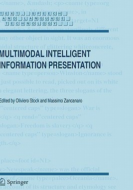 【预售】Multimodal Intelligent Information Presentation