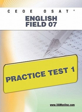 【预售】Ceoe Osat English Field 07 Practice Test 1