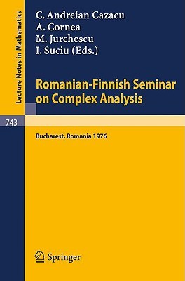 【预售】Romanian-Finnish Seminar on Complex Analysis: