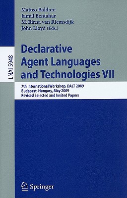 【预售】Declarative Agent Languages and Technologies VII