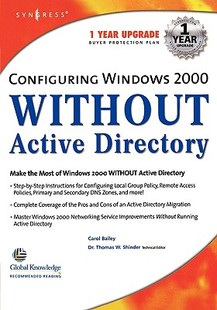 Windows Configuring 2000 Without Directory Active 预售