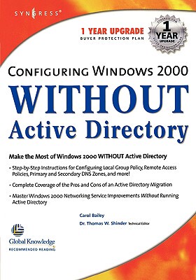 【预售】Configuring Windows 2000 Without Active Directory