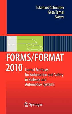 【预售】Forms/Format 2010: Formal Methods for Automation and