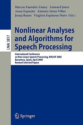 【预售】Nonlinear Analyses and Algorithms for Speech