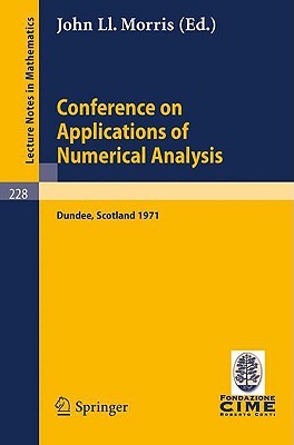 【预售】Conference on Applications of Numerical Analysis: