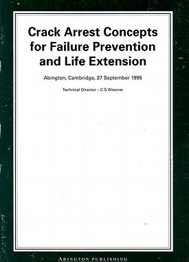 【预售】Crack Arrest Concepts for Failure Prevention and