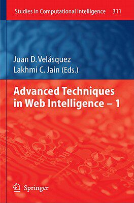 【预售】Advanced Techniques in Web Intelligence -1