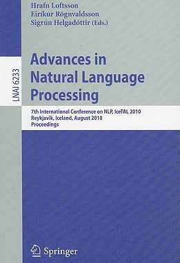 【预售】Advances in Natural Language Processing: 7th