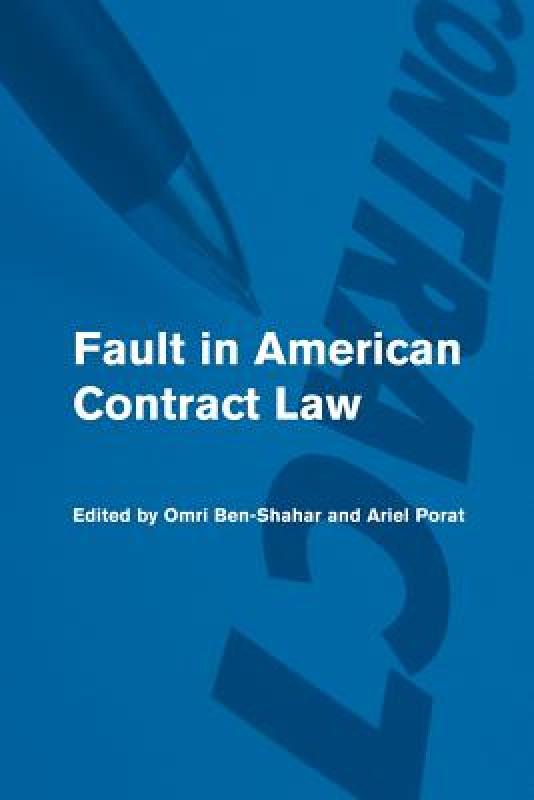 【预售】Fault in American Contract Law