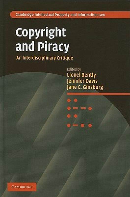 【预售】copyright and piracy: an interdisciplinary critique