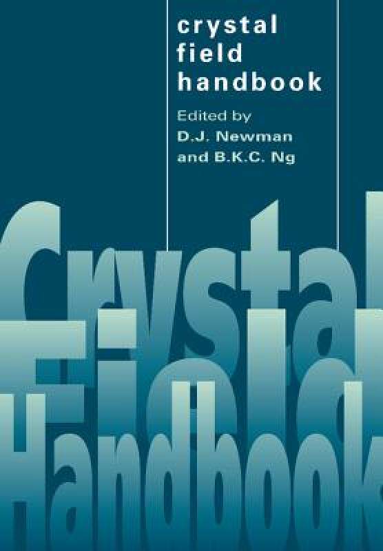 【预售】Crystal Field Handbook