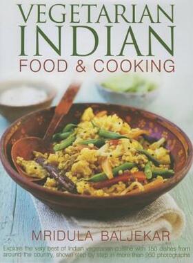 【预售】Vegetarian Indian Food & Cooking: Explore the Very