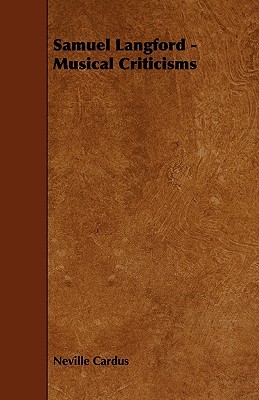 【预售】Samuel Langford - Musical Criticisms