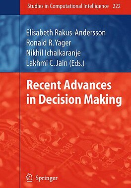 【预售】Recent Advances in Decision Making