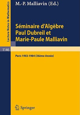 【预售】Seminaire D'Algebre Paul Dubreil Et Marie-Paule