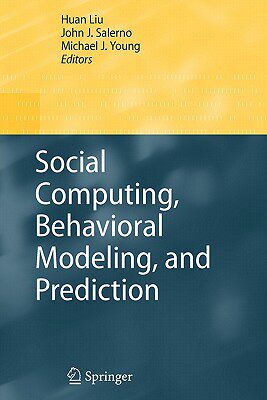 【预售】Social Computing, Behavioral Modeling, and