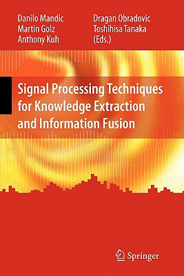 【预售】Signal Processing Techniques for Knowledge