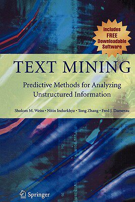 【预售】Text Mining: Predictive Methods for Analyzing