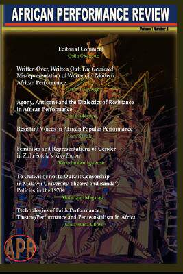 【预售】African Performance Review, Vol 1 No 1 2007