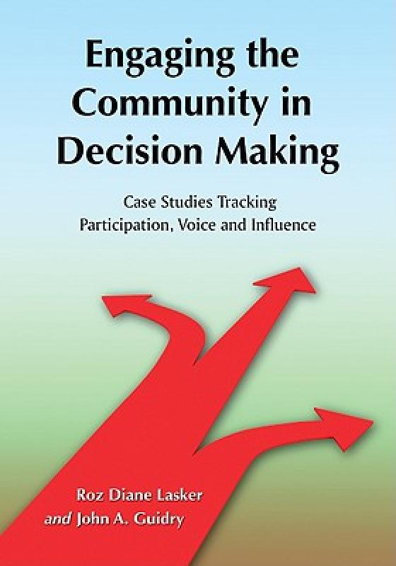【预售】engaging the community in decision making: case