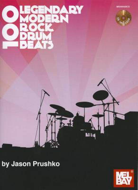 【预售】100 Legendary Rock Drum Fills [With CD (Audio)]