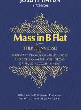 【预售】Haydn: Mass in B Flat (Theresienmesse): For