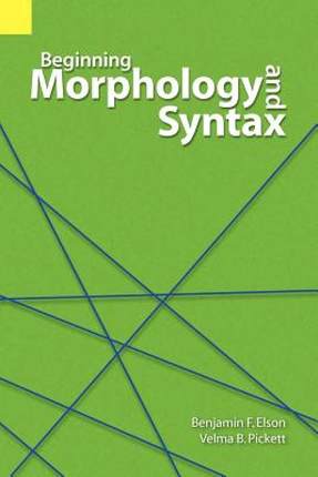 【预售】Beginning Morphology and Syntax