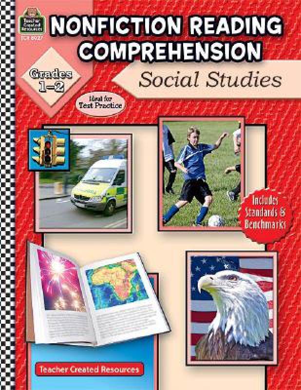 【预售】Nonfiction Reading Comprehension, Grades 1-2: Social