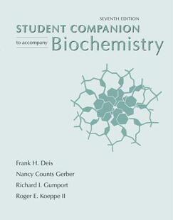 【预售】Student Companion to Accompany Biochemistry